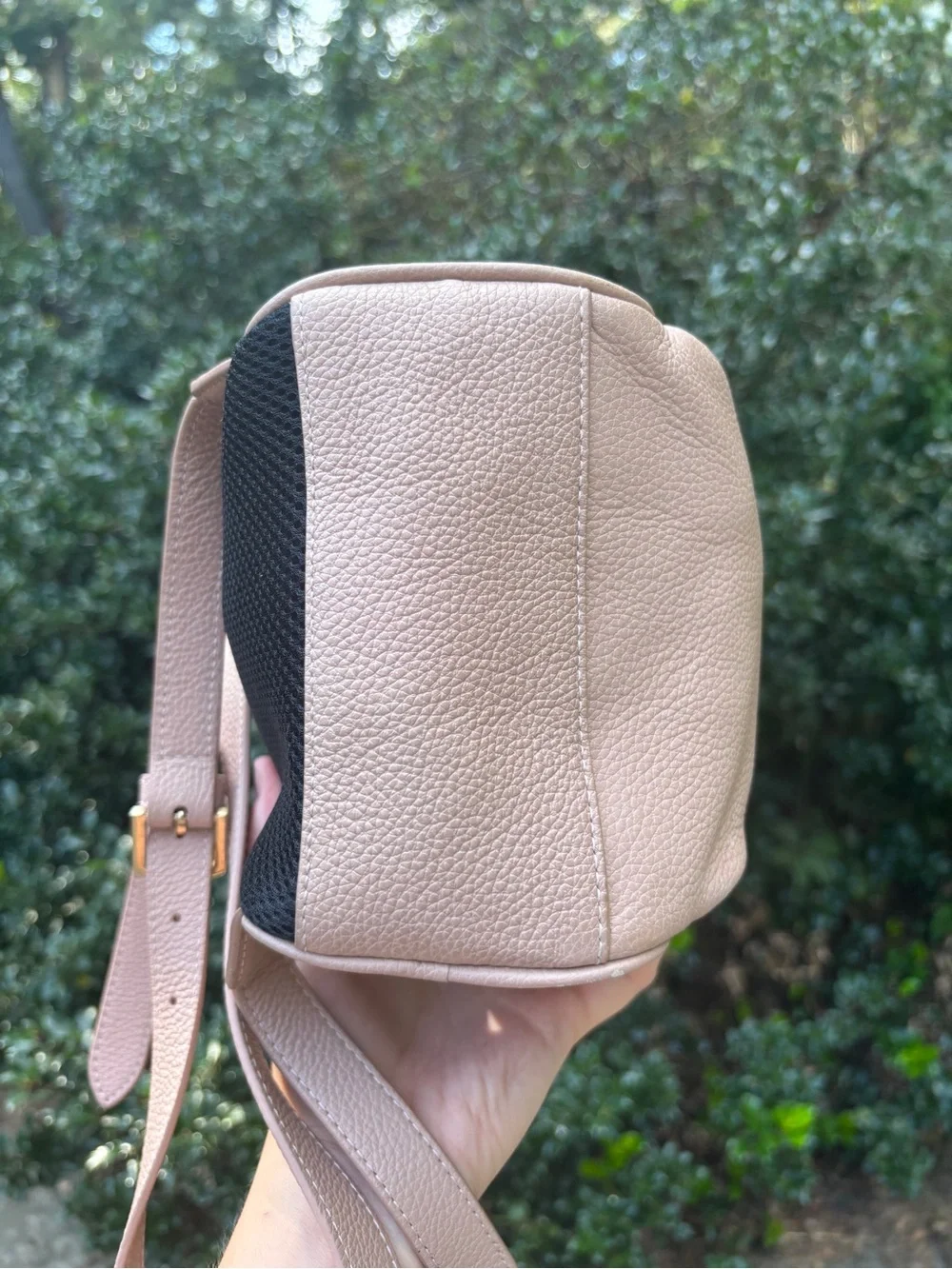 Furla Pebbled Leather Mini Backpack